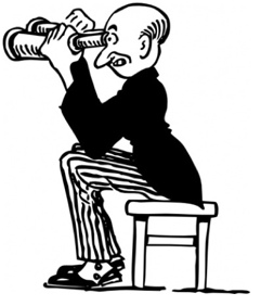 The original image was a spotter & sniper. I've gone for something less provocative.