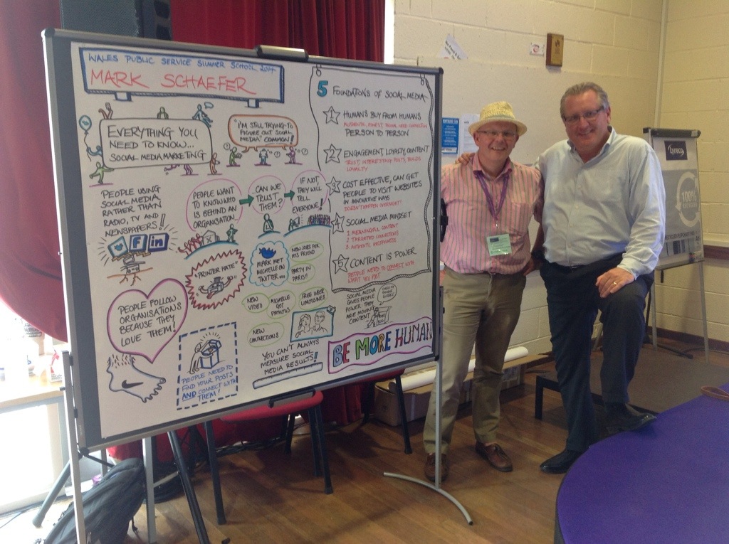 Here's Mark, The Graphic from Rachel and Me I should have taken the hat off - who wears a hat indoors, really what was I thinking…..