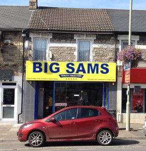High Tech meets Traditional Fish and Chips at BIG SAMS
